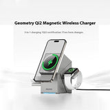 🔥(FREE SHIPPING)🔔🔔3-in-1 wireless charger-wireless multi-device charging touch pop-up charging🔋
