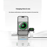 🔥(FREE SHIPPING)🔔🔔3-in-1 wireless charger-wireless multi-device charging touch pop-up charging🔋