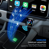 🏆 50K+ SOLD! – Almost Gone💥-✨ 2025 New Upgrade Wireless carplay Adapter for iPhone/Android