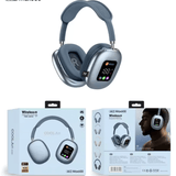 🔥Model New Wireless Headset Bluetooth Earphones RGB Digital Display Screen Earphones Card Reading Earphones