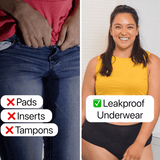 🌸Last Day-Buy 1 Get 3 Packs🔥 Best Seller High Waist Leak proof panties
