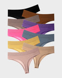 🔥COMFORT SEAMLESS SPORT THONG PANTIES (9 PACK)