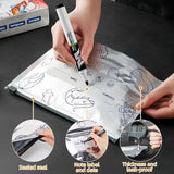 🍗Buy 2 Get 1 Free 🥦Reusable Aluminum Foil Sealable Storage Bags – Durable, Leakproof & Reusable for Everyday Use 🌿