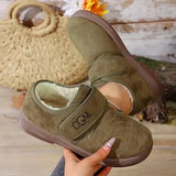 🔥Last Day Promotion 50% OFF Women's Warm Velcro Boots