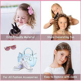 ✨Glitter Diamond Styling Tools Hair Gemstone Styling Set to light up girls' hair, clothes, accessories, No Heat Required Hair Styling Accessories