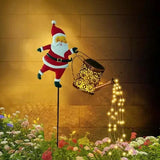 🔥🔥Christmas Solar Kettle Lights Garden Lawn Decorative Lights