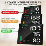 Wrist Blood Pressure Monitor Led Display, Touch Screen Wrist Blood Pressure Cuff 99x2 Reading Memory