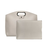 The Perfect Pair:Sophisticated Business Waterproof Leather Laptop & Tote Set