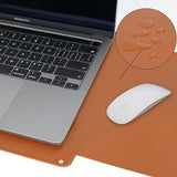 The Perfect Pair:Sophisticated Business Waterproof Leather Laptop & Tote Set