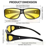 ✨ Night Vision Driving Glasses, Anti-glare Polarized