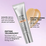 Rejuvenating Cream With Brush, Advanced Luxeveria Temporary Eye Tightener, Eye Tightening Cream Instant, Reduces Fine Lines Wrinkles for All Skin Types