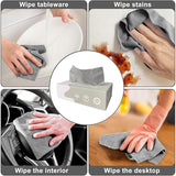 Reusable Microfiber Cleaning Cloth Rags (20 PCS)