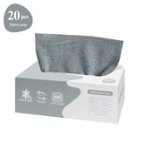 Reusable Microfiber Cleaning Cloth Rags (20 PCS)