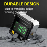 4-Side Magnetic Digital Angle Gauge with Laser