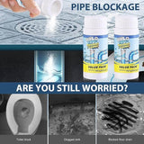 Limited Time Buy 1 Get 1 Free⚡Powerful Sink and Drain Cleaner Powder, Fast Foaming Drain Cleaner for Kitchen and Pipes Cleaning Tool