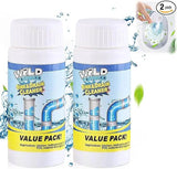 Limited Time Buy 1 Get 1 Free⚡Powerful Sink and Drain Cleaner Powder, Fast Foaming Drain Cleaner for Kitchen and Pipes Cleaning Tool