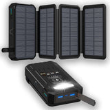 🔥(FREE SHIPPING)🔔Outdoor Foldable Solar Large Capacity Charger Mobile Power Bank