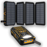🔥(FREE SHIPPING)🔔Outdoor Foldable Solar Large Capacity Charger Mobile Power Bank