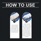 🚘 Automotive Headlamp Restoration Fluid, blurring enhanced crystalline coating refurbisher