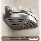 🔥 Hot Sale 50% OFF 🔥ABS Triangular Suction Cup Hook Toiletries Storage Rack