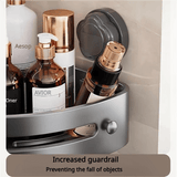 🔥 Hot Sale 50% OFF 🔥ABS Triangular Suction Cup Hook Toiletries Storage Rack