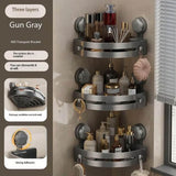 🔥 Hot Sale 50% OFF 🔥ABS Triangular Suction Cup Hook Toiletries Storage Rack