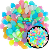 Colorful Glow-in-the-Dark Garden Stones