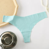 🔥 (12 Colors & 12 Pieces)Comfortable Solid-Color Seamless Sports Ice Silk Underwear - Sensual and Skin-Friendly