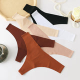 🔥 (12 Colors & 12 Pieces)Comfortable Solid-Color Seamless Sports Ice Silk Underwear - Sensual and Skin-Friendly