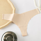 🔥 (12 Colors & 12 Pieces)Comfortable Solid-Color Seamless Sports Ice Silk Underwear - Sensual and Skin-Friendly