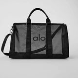 🔥(FREE SHIPPING)🔔Mini Handbag Transparent Net Bag Luggage Bag Yoga Gym Bag Sports Women Bag Outdoor Gym Bag Travel