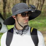 🎁 New Ultralight Solar Fan Sun Hat – Lighter Than a Baseball!⚾(Only 11oz)