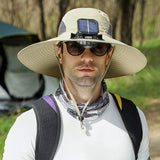 🎁 New Ultralight Solar Fan Sun Hat – Lighter Than a Baseball!⚾(Only 11oz)