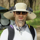 🎁 New Ultralight Solar Fan Sun Hat – Lighter Than a Baseball!⚾(Only 11oz)
