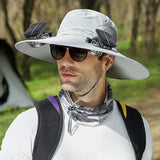 🎁 New Ultralight Solar Fan Sun Hat – Lighter Than a Baseball!⚾(Only 11oz)