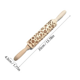 🍪Christmas Wooden Rolling Pins (5pcs as a set) Buy more and save more!