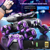 🔥(FREE SHIPPING)🔔Remote Control Tank Six-wheeled Stunt Car Gesture Sensing