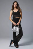 🔥(FREE SHIPPING)🔔Mini Handbag Transparent Net Bag Luggage Bag Yoga Gym Bag Sports Women Bag Outdoor Gym Bag Travel