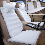 [Best Gift For Car] Luxury Thickened Plush Car Seat Cushion Set