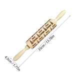 🍪Christmas Wooden Rolling Pins (5pcs as a set) Buy more and save more!