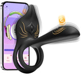 🎁Enchanted Girl Luxe Smart Vibrating Ring – App-Controlled Pleasure for Couples 💫