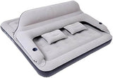 🔥(FREE SHIPPING)🔔King Size Inflatable Air Mattress Sofa Bed for Camping with Adjustable Back