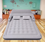 🔥(FREE SHIPPING)🔔King Size Inflatable Air Mattress Sofa Bed for Camping with Adjustable Back