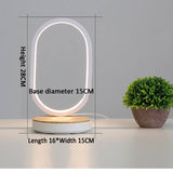 Cell phone wireless charging induction desk lamp
