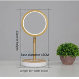 Cell phone wireless charging induction desk lamp