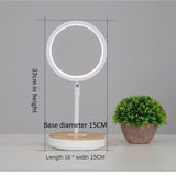 Cell phone wireless charging induction desk lamp