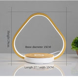 Cell phone wireless charging induction desk lamp