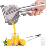 304 stainless steel manual juicer - complimentary (50 filter bags + 1 clip)