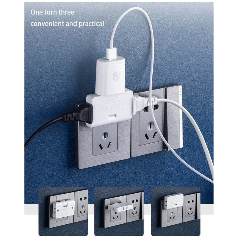 Rotating Socket Base 180 degree rotating socket one to three plugs Buy 3 get 1 free – rotyko