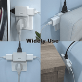 180 degree rotating socket one to three plugs  Buy 3 get 1 free